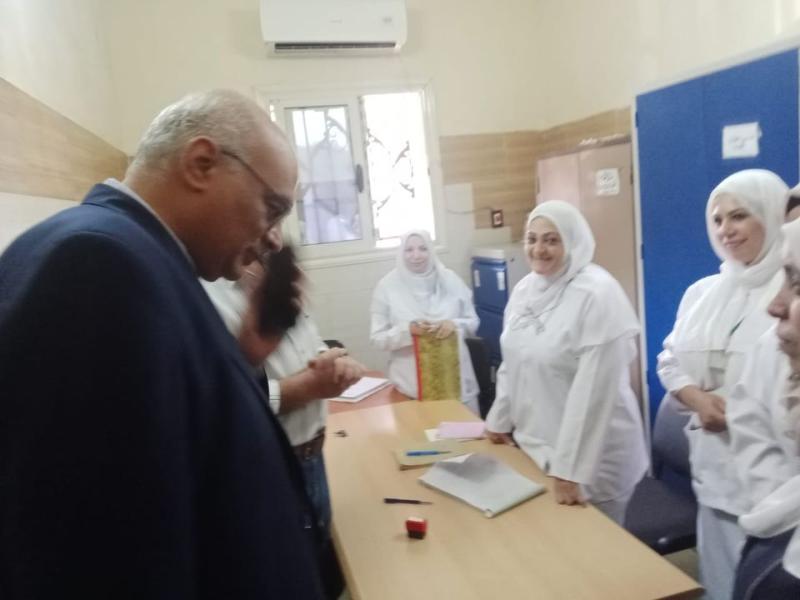 جانب من الزيارة 