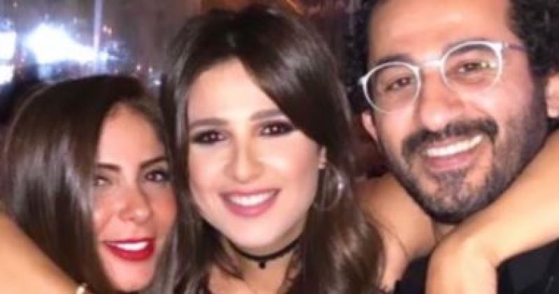 منى زكى وأحمد حلمى  