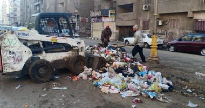 أعمال رفع المخلفات