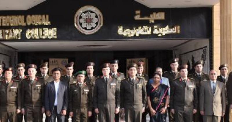 الكلية العسكرية التكنولوجية تستقبل وفد موبيلتى إنديا