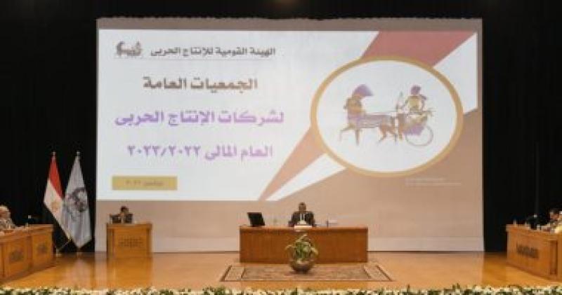 خلال ترأس وزير الدولة للإنتاج الحربى الجمعيات العمومية للشركات