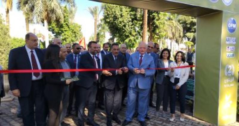 محافظ القاهرة يفتتح مهرجان الزيتون بحديقة الحرية
