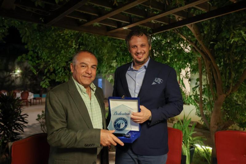 المهندس ممدوح عيد وسفير نواكشوط