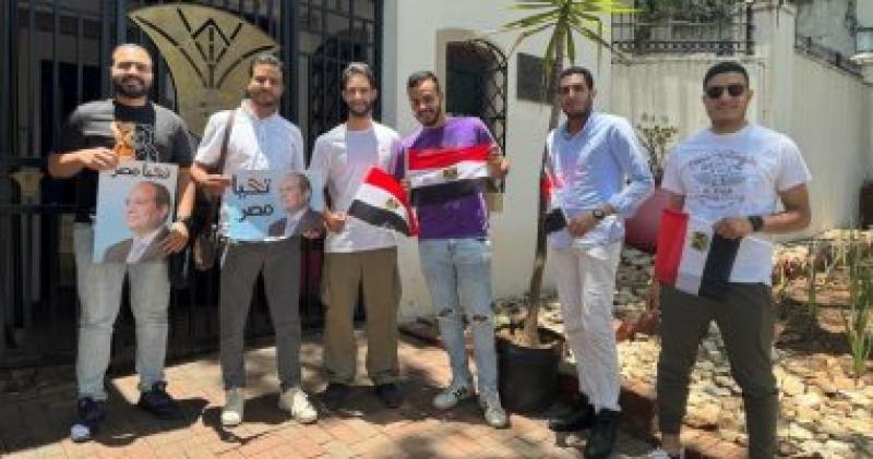 الشباب المصرى بجنوب أفريقيا