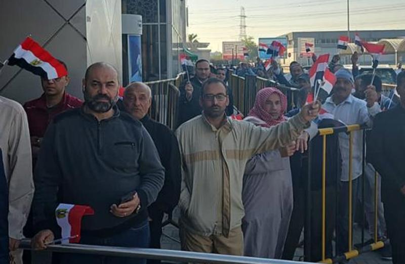 إصطفاف المصريين وحرصهم على المشاركة الإيجابية في الانتخابات الرئاسية