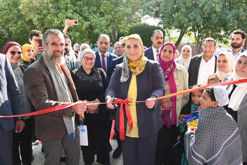  جانب من إفتتاح مركز الأحباب