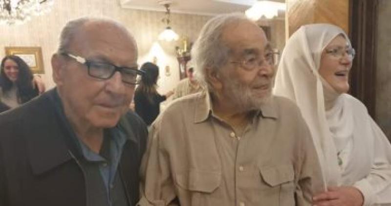 شمس البارودى وحسن يوسف