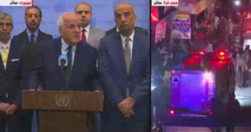 ممثل فلسطين بالأمم المتحدة رياض منصور