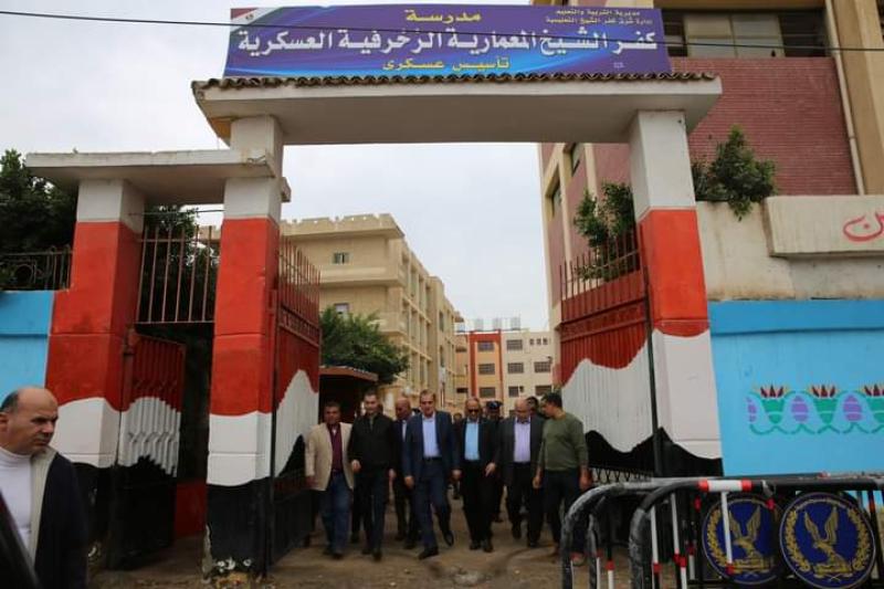 تفقد لجنة الثانوية الصناعية المعمارية