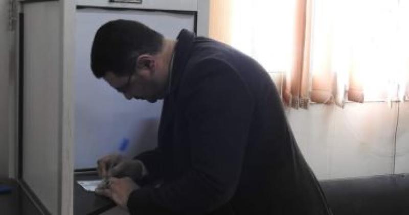 جانب من التصويت 