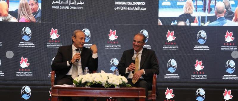 وزير الاتصالات ومعتز رسلان