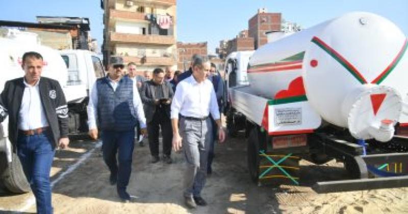 محافظ الغربية يتأكد من جاهزية المعدات