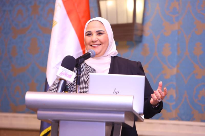 الدكتورة نيفين القباج وزيرة التضامن الاجتماعي