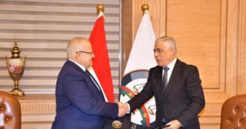 المستشار محمد شوقي والدكتور محمد الخشت