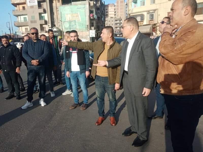 محافظ الشرقية يتفقد أعمال التطوير بميدان عرابي