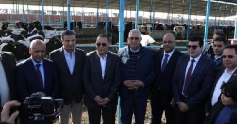 وزير الزراعة ومحافظ كفر الشرقية