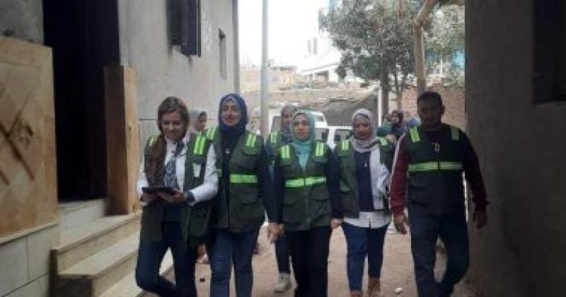 قافلة مياه الجيزة بمنشأة القناطر