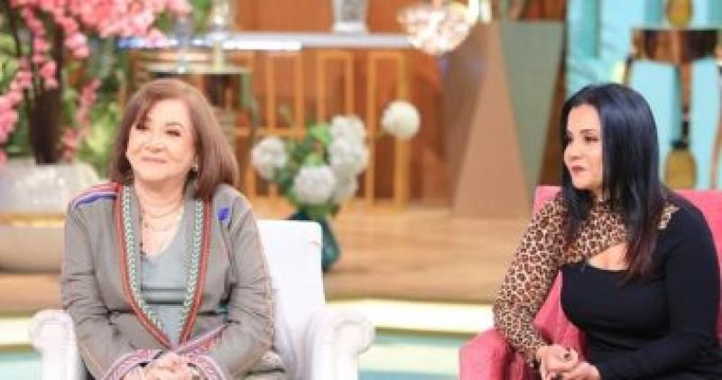 الفنانة هناء الشوربجي وهدى هاني
