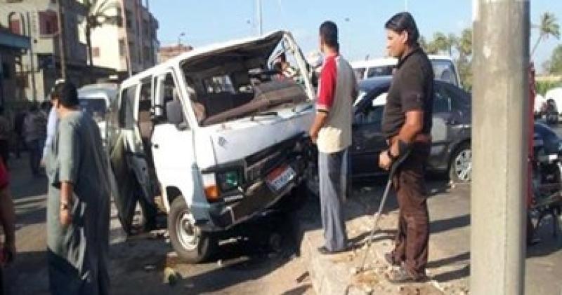 حادث ميكروباص- أرشيفية