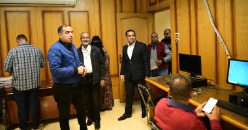 جانب من الزيارة والتفقد