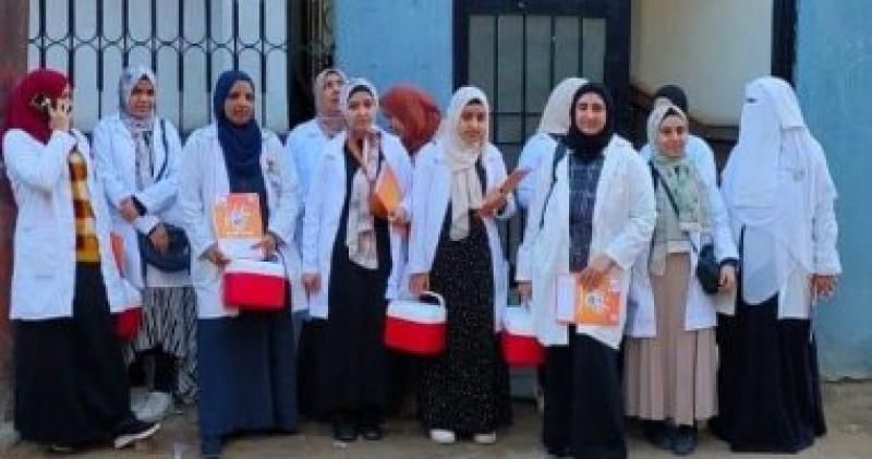 فريق عمل الحملة القومية للتطعيم ضد مرض شلل الأطفال بالإسماعيلية