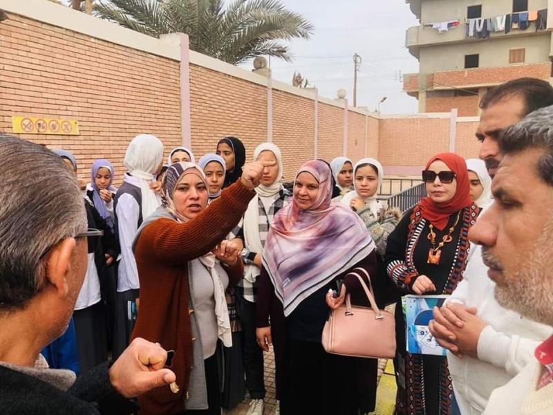 جانب من الطلاب