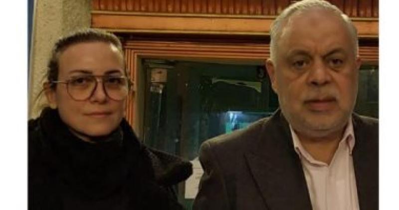 اشرف زكى وريهام عبد الغفور 