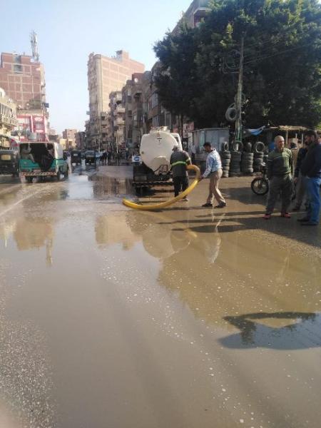 جانب من الامطار 