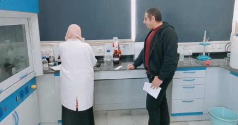 المعمل المركزى للصرف الصحى بطهطا