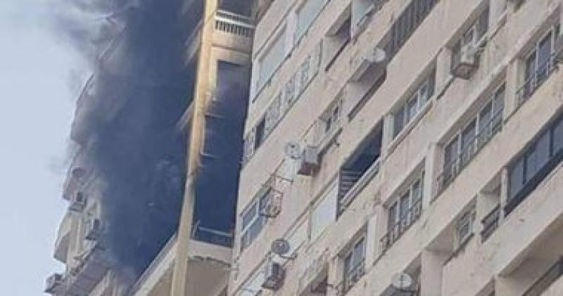 حريق شقة_أرشيفية