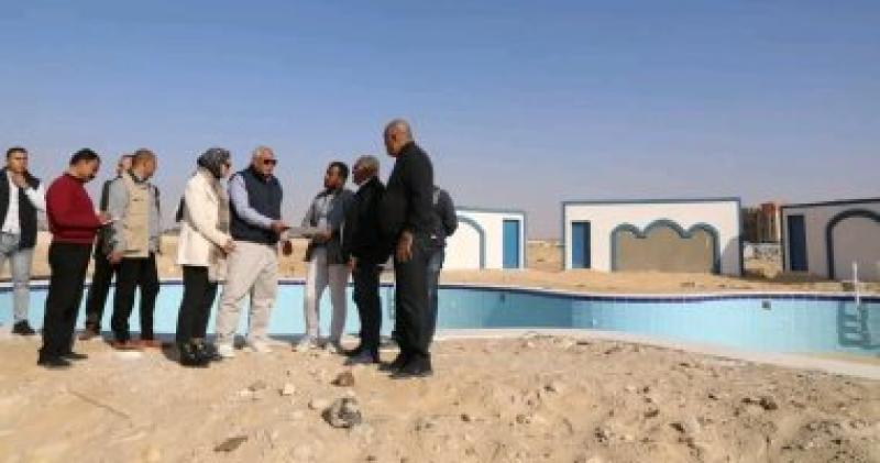 جانب من الزيارة والتفقد