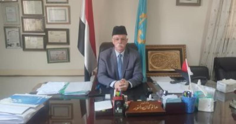 الدكتور حاتم أنور مدير مديرية الطب البيطرى بمحافظة الغربية