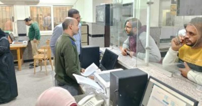 جانب من المتابعة للمراكز التكنولوجية