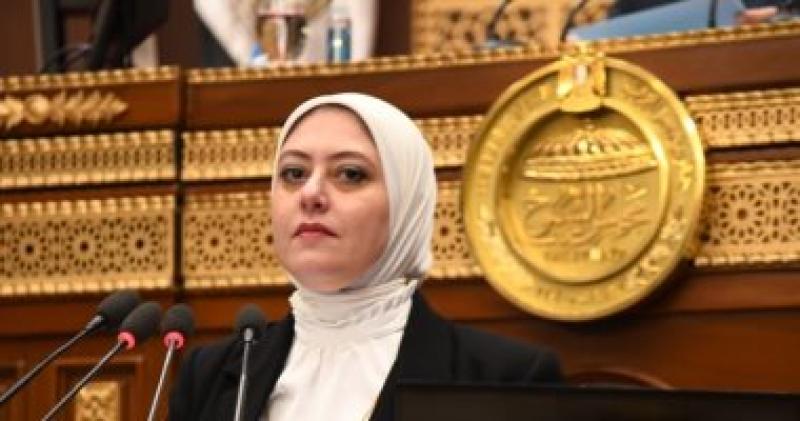 النائبة نهى زكى عضو مجلس الشيوخ