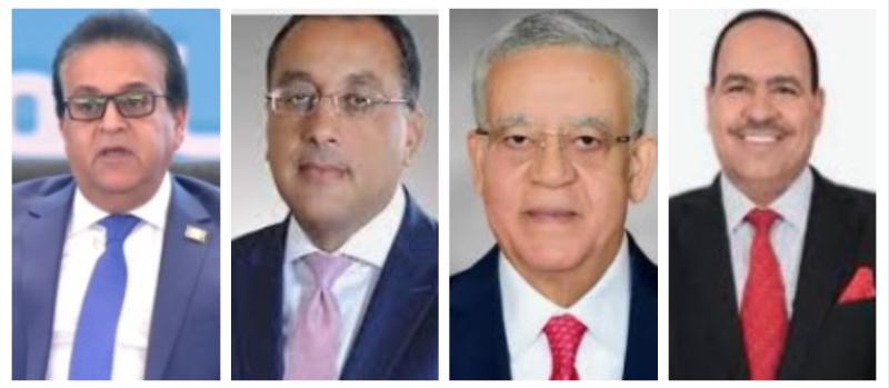 النائب أحمد قورةورئيس مجلس النواب ورئيس الوزراء ووزير الصحة