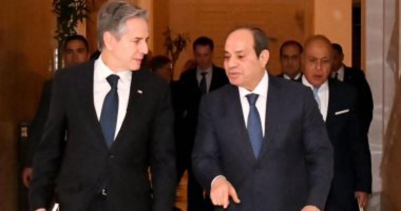 الرئيس السيسى وبلينكن