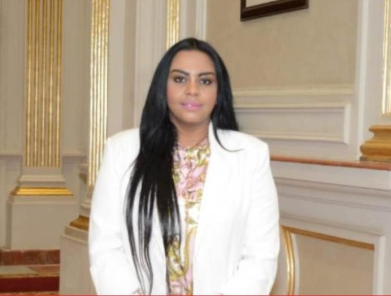 النائبة نيفين حمدي 