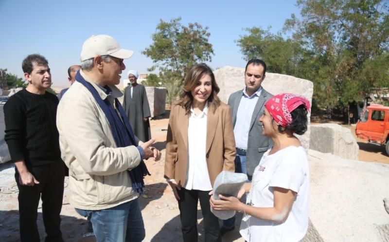 جانب من الزيارة