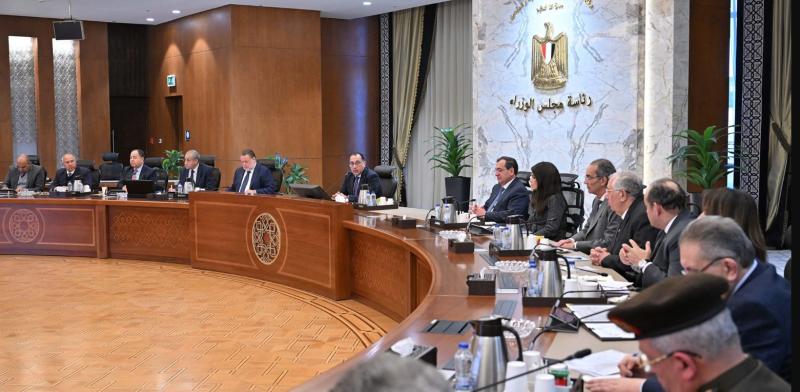 الدكتور مصطفى مدبولي، رئيس مجلس الوزراء خلال الاجتماع
