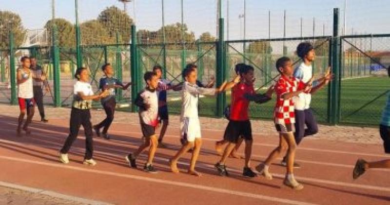دعم البراعم على ألعاب القوى بالمدينة الشبابية بالطود