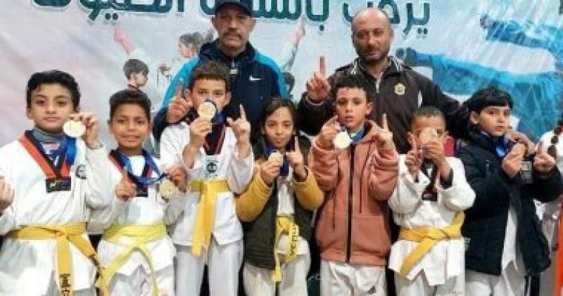أبطال تايكوندو مطوبس