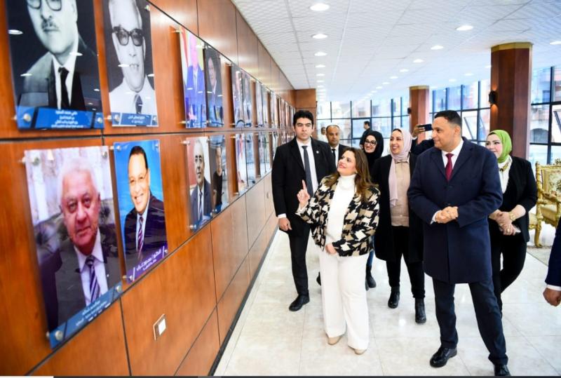 جانب من الزيارة