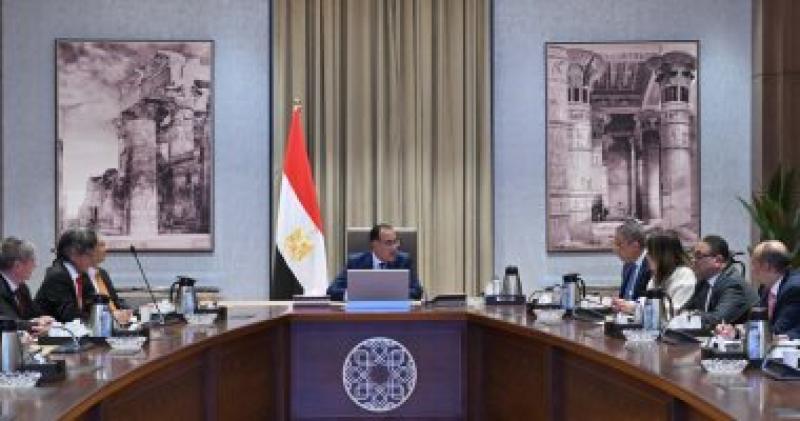 رئيس مجلس الوزراء خلال الاجتماع