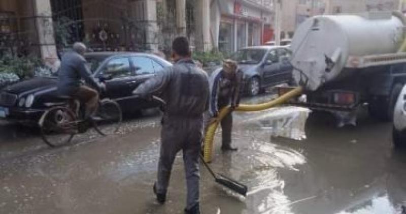 شفط مياه الامطار