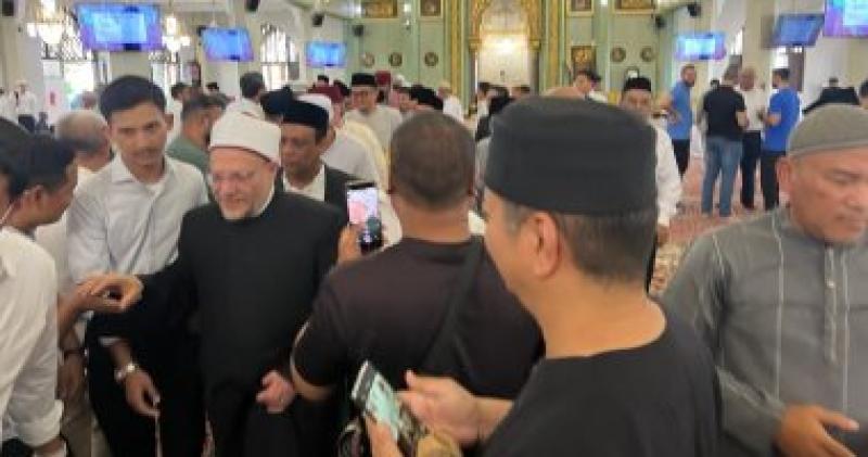 استقبال مفتى الجمهورية
