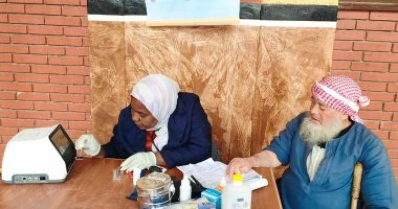 قافلة طبية مجانية بقرية القطوشة