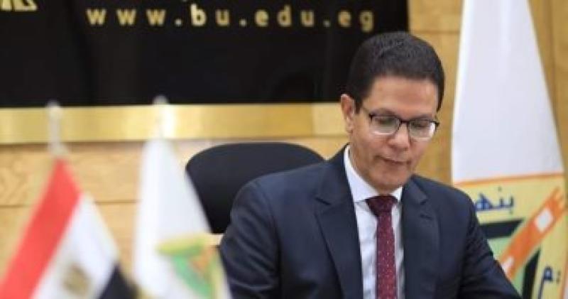 الدكتور ناصر الجيزاوي رئيس جامعة بنها