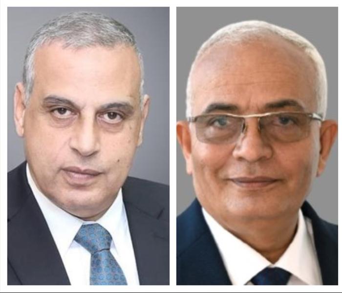 الدكتور رضا حجازي واللواء طارق الفقي