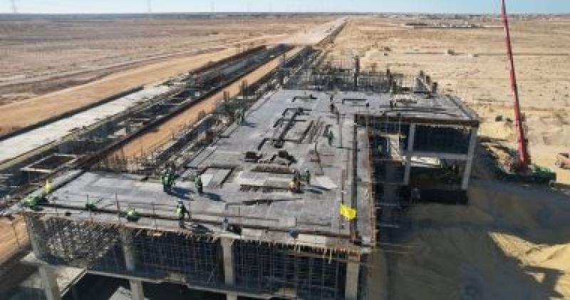 محطة القطار السريع في الضبعة