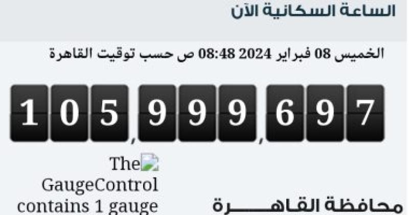 الساعة السكانية